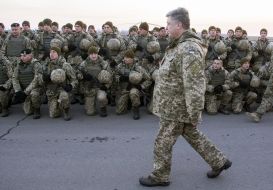 Petro Poroshenko congratulated the Marines