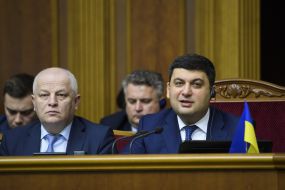 Vladimir Groysman and Stepan Kubiv