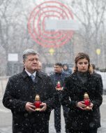 Petro Poroshenko with his wife Marina