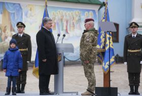 Петр Порошенко и Михаил Забродский