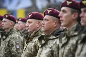 Военнослужащие Десантно-штурмовых войск Украины