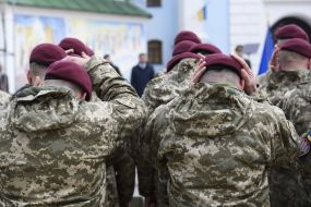 Военнослужащие Десантно-штурмовых войск Украины