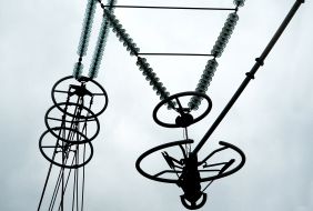 Лінії електропередач на Хмельницькій АЕС