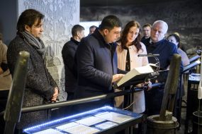 Володимир Гройсман, Євген Нищук і Степан Кубів