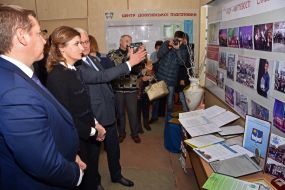 Marina Poroshenko and Alexander Spivakovsky