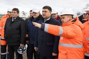 Volodymyr Groysman visited wells "Ukrgazvydobuvannya"