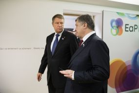 Петр Порошенко и Клаус Йоханнис