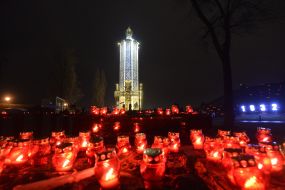 Memorial to the victims of the Holodomor