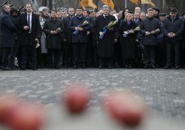 Vladimir Groisman, Ivan Vasyunyk, Petro Poroshenko and Irina Gerashchenko