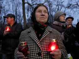 Участница мероприятий по случаю Дня памяти жертв Голодомора