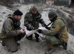 Participants in the exercises of territorial defense forces
