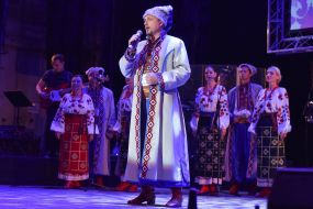 Participants of the ensemble of song and dance