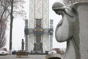 Memorial to Holodomor victims in Ukraine