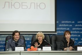 Eugene Nishchuk, Ada Rogovtseva and Katerina Stepankova