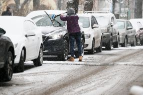 Снег в Киеве