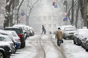 Снег в Киеве