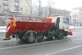 Снег в Киеве