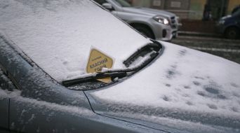 Снег в Киеве