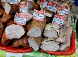 Sale of meat products