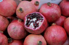Fruits of pomegranate