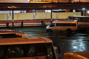 Автобусы на Центральном автовокзале