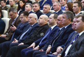 Participants in the solemn event on the occasion of the Prosecutor's Office Day