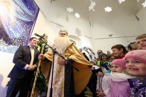 Открытие резиденции Святого Николая