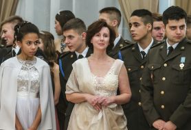Участники "Кадетского бала"
