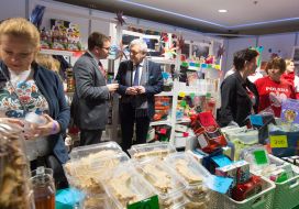Participants of the charity fair