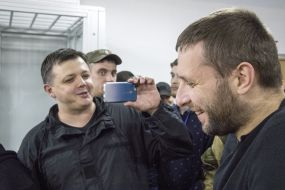 Semen Semenchenko and Vladimir Parasyuk