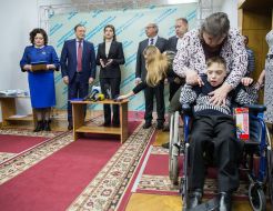 Konstantin Bryl and Marina Poroshenko