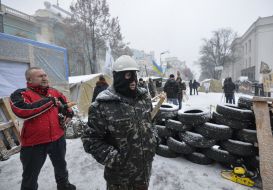 Participants of the protest action