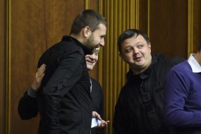 Volodymyr Parasyuk and Semen Semenchenko