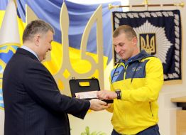 Arsen Avakov and Dmitry Sidoruk
