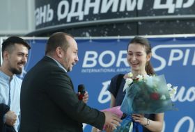 Klima Napadovskaya, 10 millionth passenger