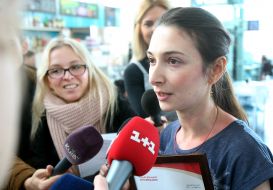 Klima Napadovskaya, 10 millionth passenger 