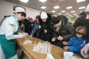 Tasting of dairy products