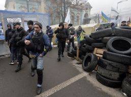 Protest action near VRU