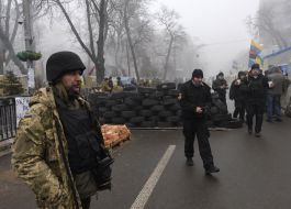 Protest action near VRU