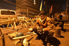 Protest action near VRU