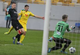 The game moment of the match