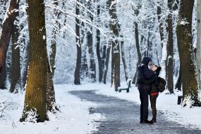 Snow in Lviv