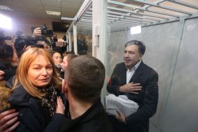 Mikheil Saakashvili, Sandra Roelofs