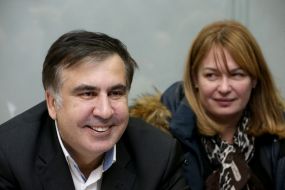 Mikheil Saakashvili, Sandra Roelofs
