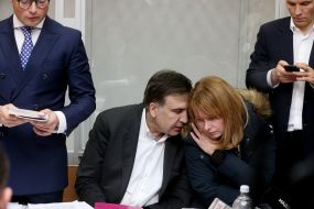 Mikheil Saakashvili, Sandra Roelofs