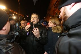 Mikheil Saakashvili, Sandra Roelofs