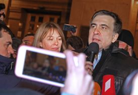 Mikheil Saakashvili, Sandra Roelofs
