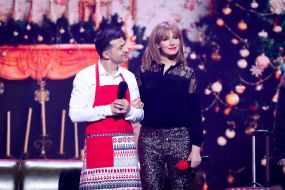 Vladimir Zelensky and Elena Kravets