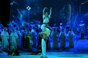 Rehearsal of the "Koli tsvіte paporot"  opera