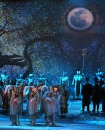 Rehearsal of the "Koli tsvіte paporot"  opera